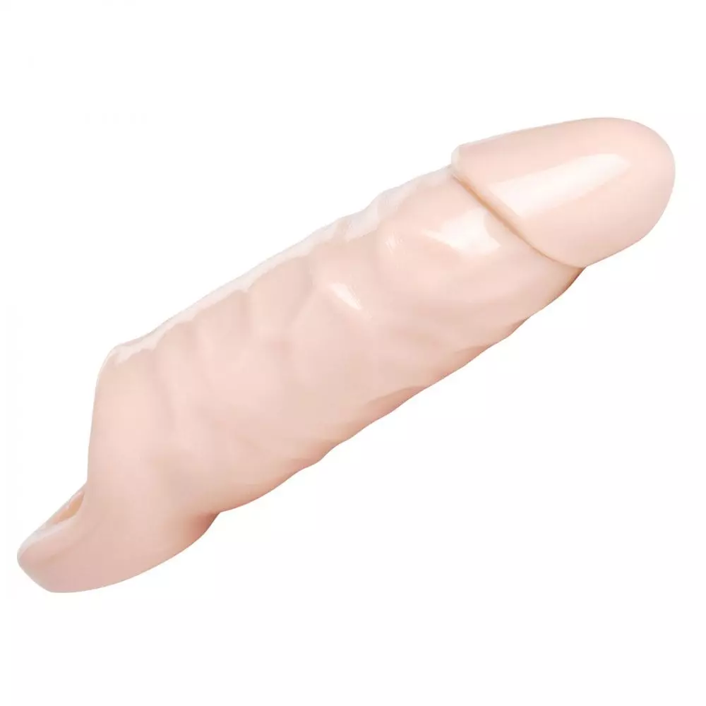 Size Matters 2" Really Ample XL Penis Enhancer Sheath In Flesh